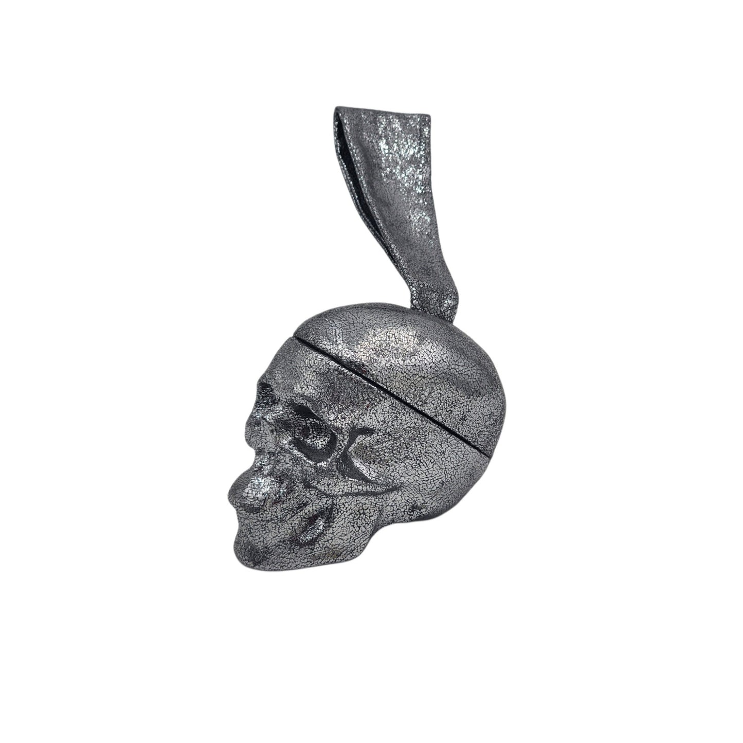 Natalia Brilli Surrealist Skull Wristlet Handbag Mini Designer Gothic Vintage
