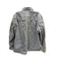 Cathy Daniels Denim Jacket Womens 1X Zip Front Blue Studded Cotton Spring