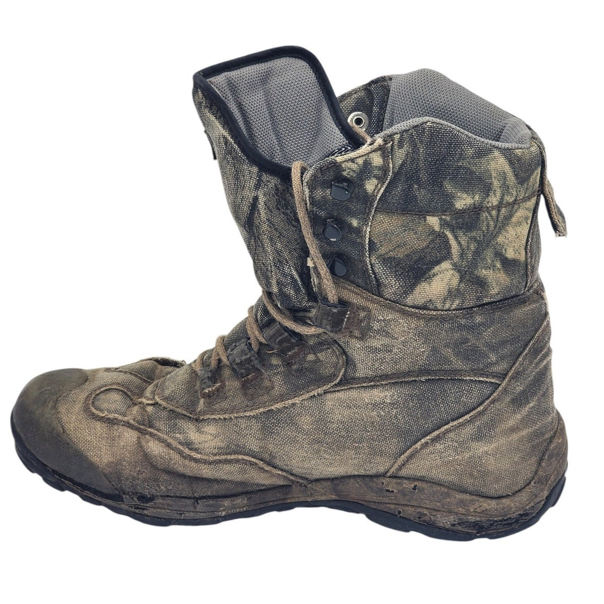 Cabelas Boots Mens 9.5D Thinsulate Ultra Hunting Boots Camo Hiking 81-2160