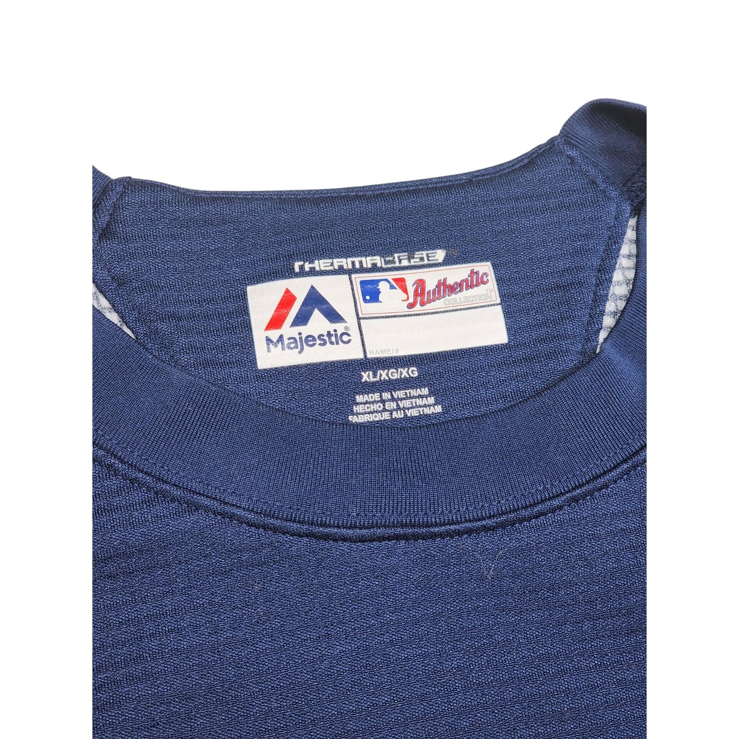 Majestic MLB Minnesota Twins Pullover Shirt Mens XL Long Sleeve Thermabase