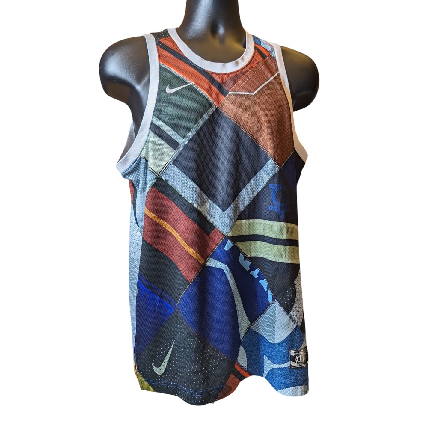 Nike Dri Fit Shirt KD Mens Medium Kevin Durant Basketball Tank Top Jersey Gym