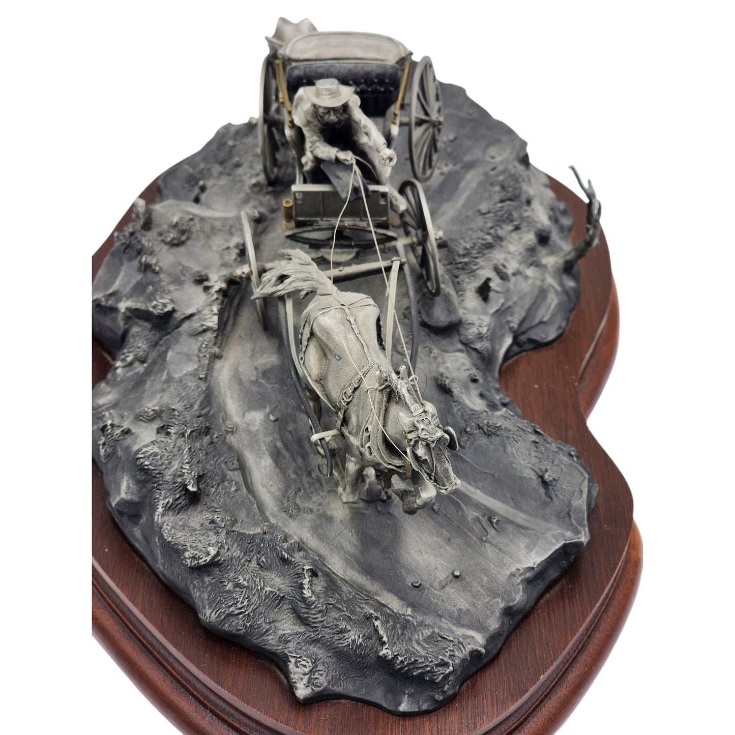 Chilmark The Doctor Pewter Sculpture Michael Boyett 1985 Rare Western Americana