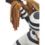Kachina Southwestern Native American Style Koshare Clown Watermelon Wood Carving