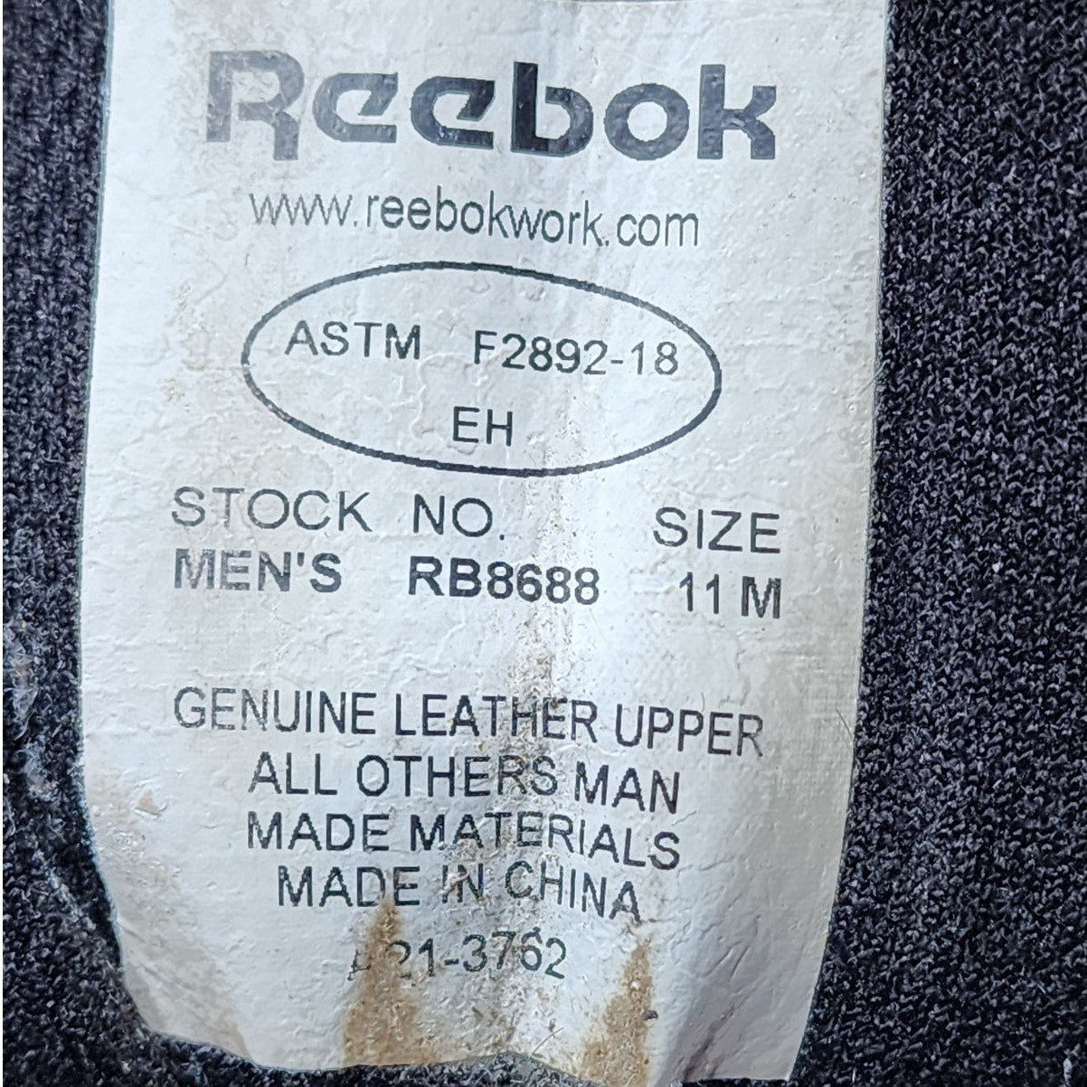 Reebok Boots Men 11M Rapid Response Waterproof ASTM EH Military Tactical RB8688