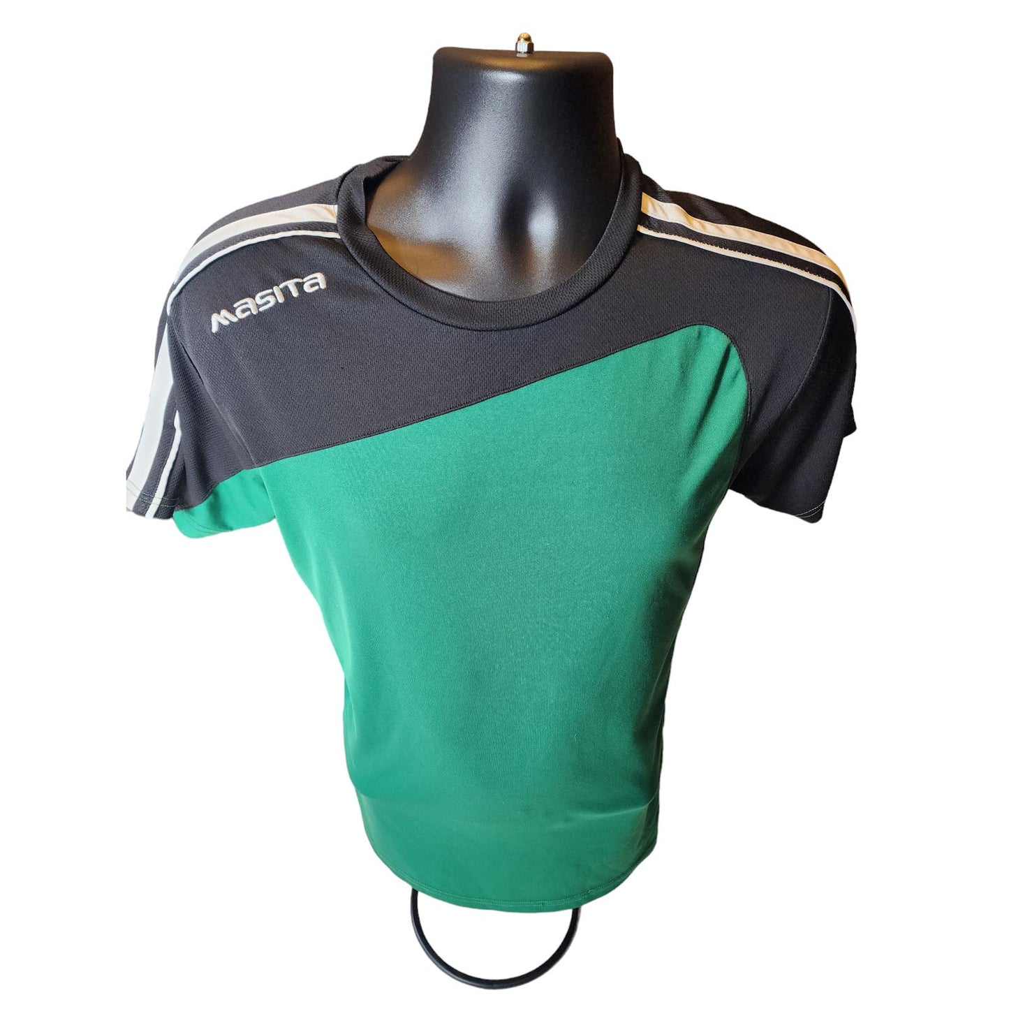 Masita Activewear Shirt Mens Medium Soccer Short Sleeve Breathable Lightweight