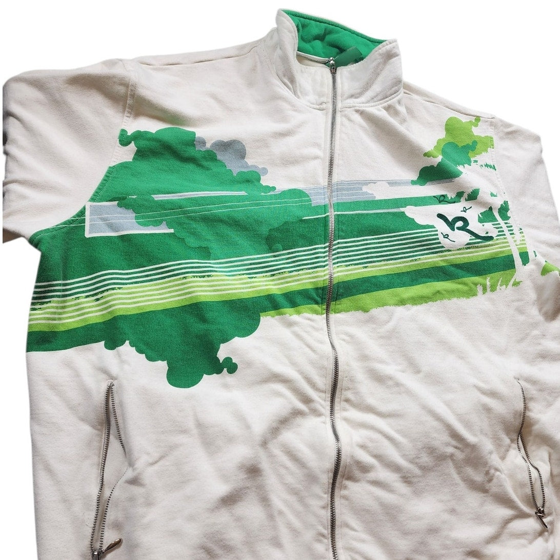 Rocawear Track Jacket Mens 3XL Zip Streetwear Hip Hop Retro Y2K Skater Graffiti