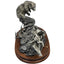 Chilmark Pewter Bear Meet Sculpture Star Liana York 1984 Limited Western 9"