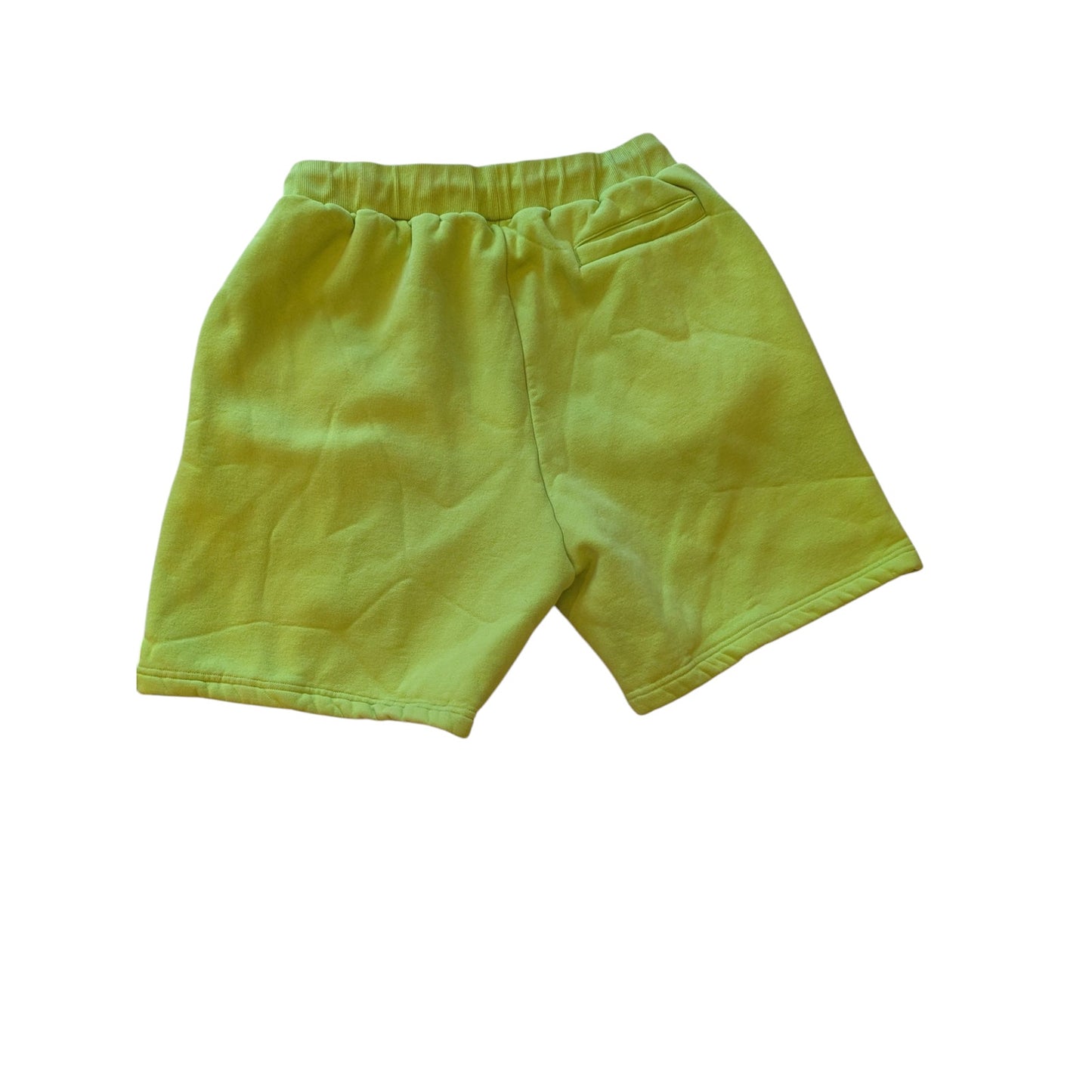 First Row Shorts Mens XL Neon Graphic Streetwear Hip Hop Style Drawstring Bold