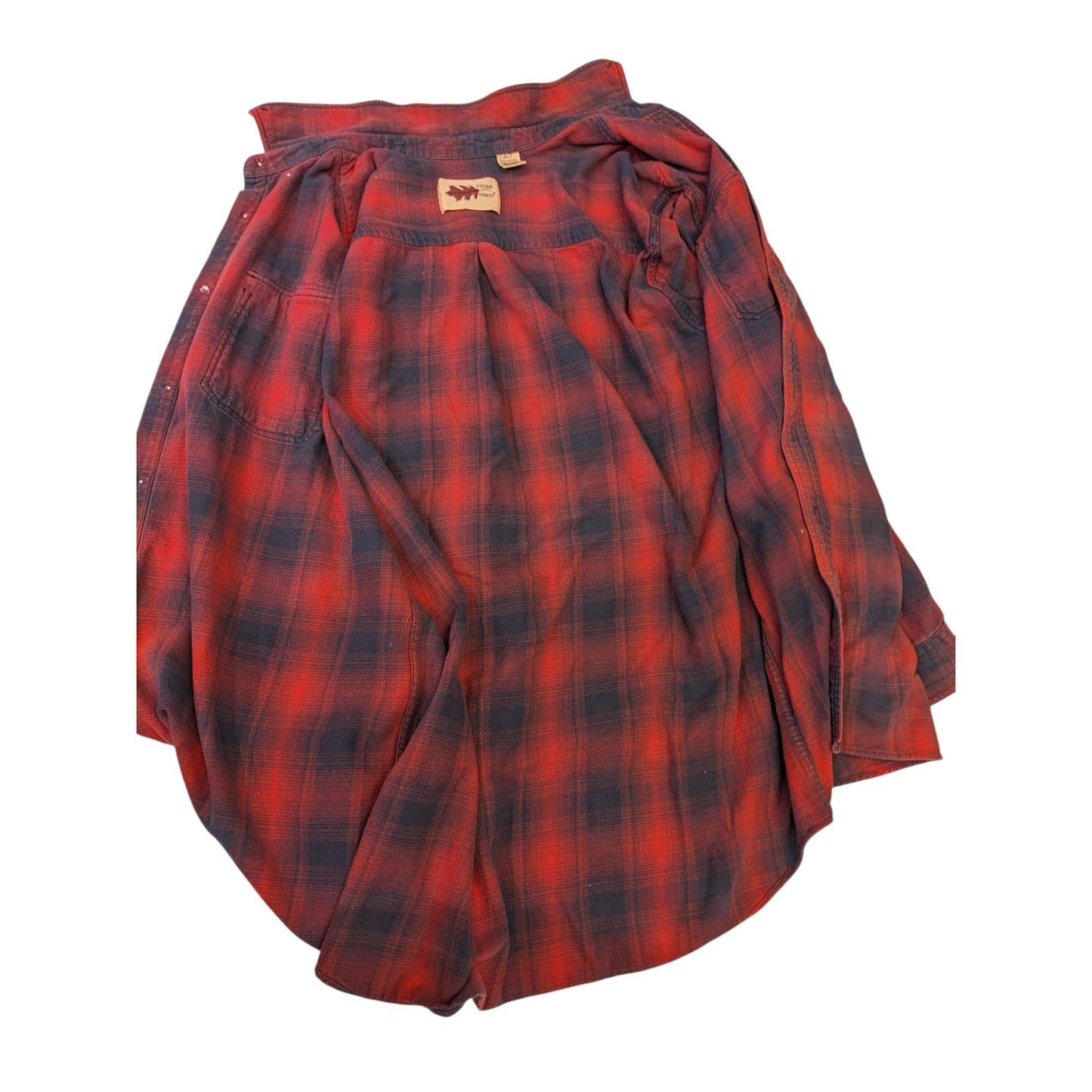Field N Forest Shirt Men 2XLT Tall Plaid Flannel Cotton Long Sleeve Vintage