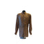 Robert Stock Silk Shirt Men Large Vintage Long Sleeve Button Geometric Paisley