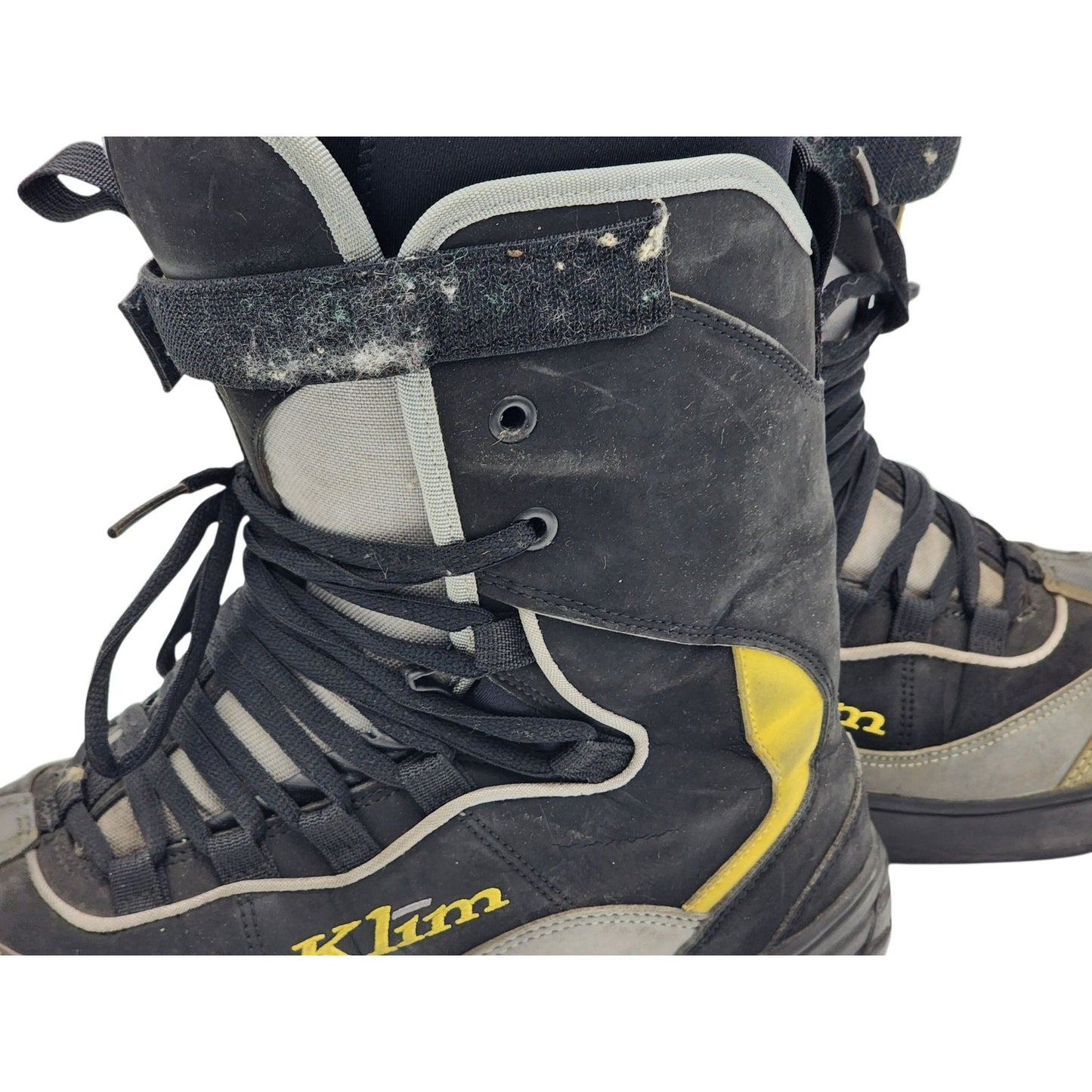 KLIM Aggressive Sledwear Snowmobile Boots Men 9 Women 10 Winter Insulated Riding