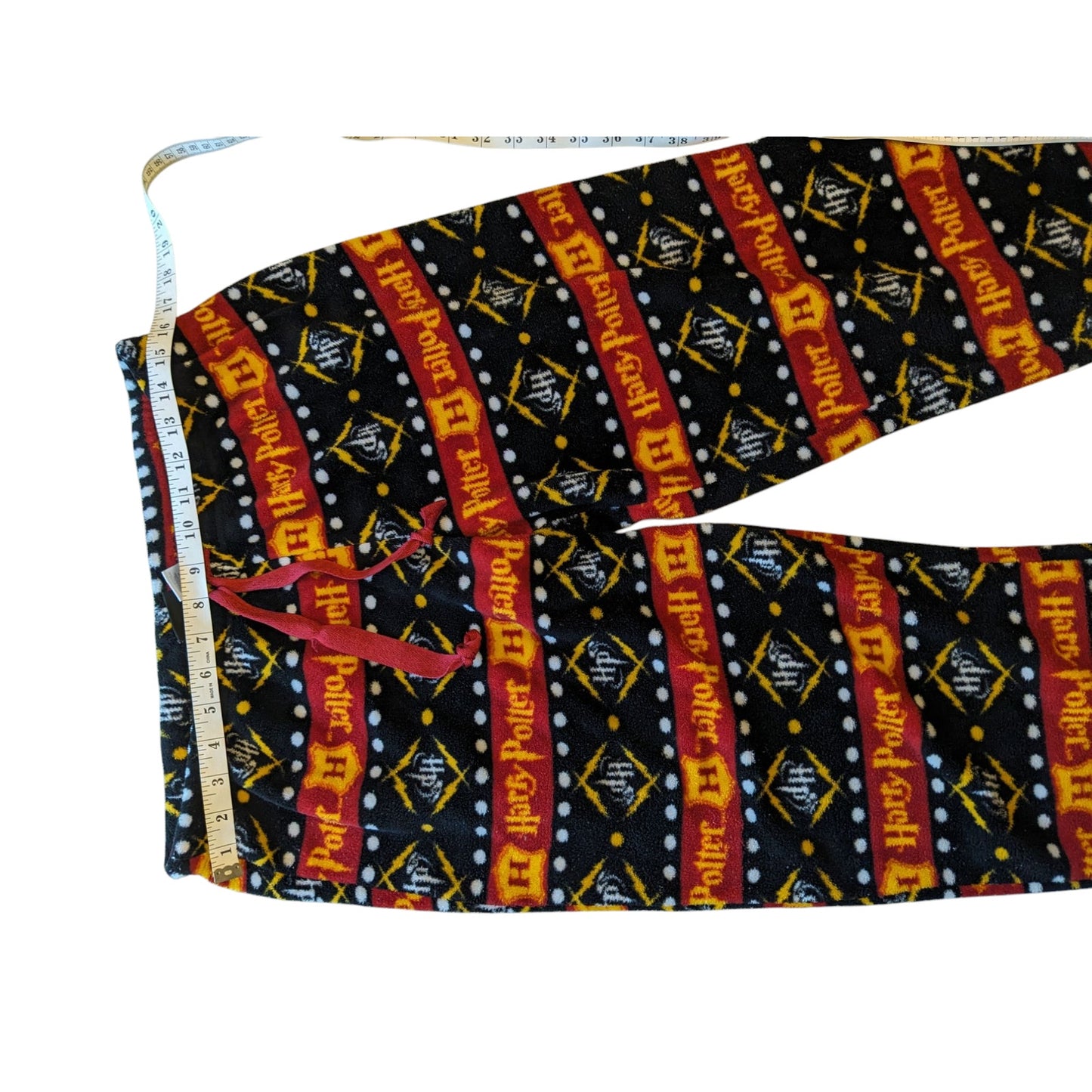 Harry Potter Fleece Pajama Pants Womens Large Lounge Sleep Bottoms Cozy Hogwarts
