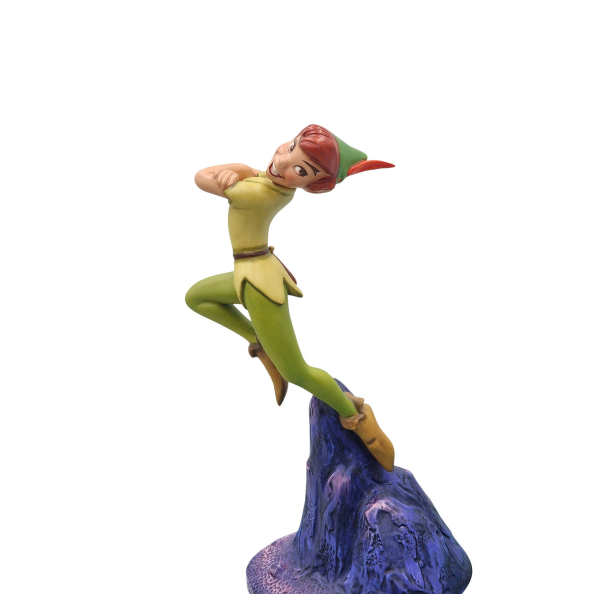 WDCC Peter Pan Figurine Nobody Calls Pan a Coward Vintage Disney Retired Box COA