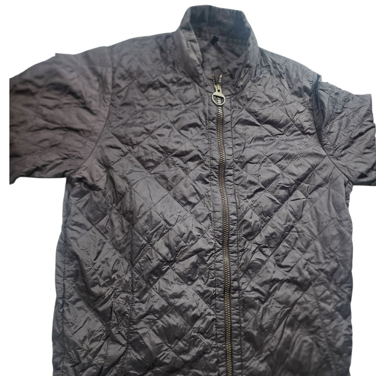 Barbour Liddesdale Sport Quilted Jacket Mens Large Zip D399 Lightweight Country