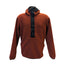 North Face Hoodie Mens Medium Pullover Fleece Jacket Rust Brown Kangaroo Pocket