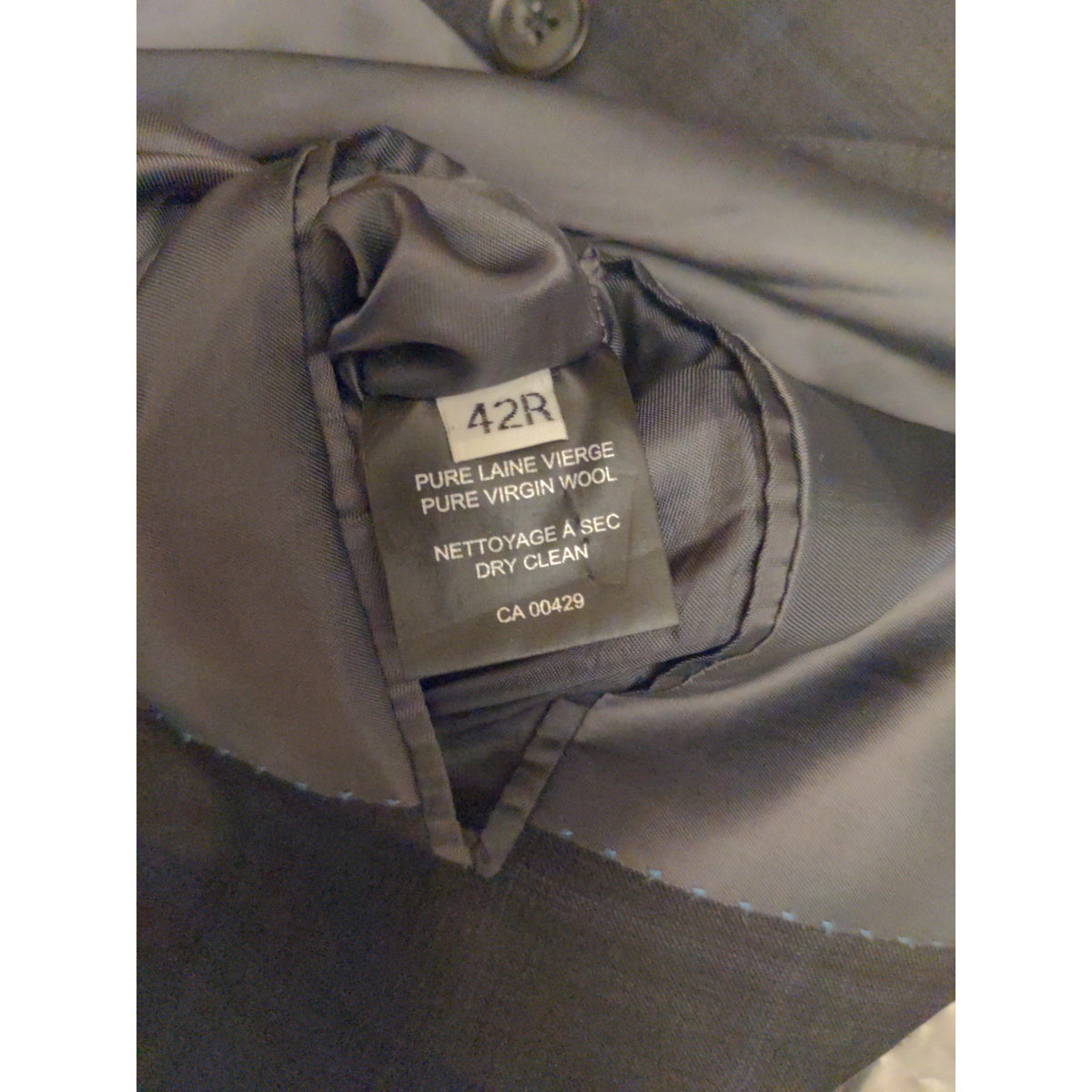 Peter Millar Blazer Mens 46R Plaid Canada Sport Coat Two Button Prep Virgin Wool