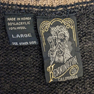 Kennington California Vintage Sweater Womens Large Pullover Acrylic Wool Blend