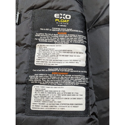Ski-Doo Vasa Jacket Women XL EXO Float Snowmobile Winter Coat Tan Navy Insulated