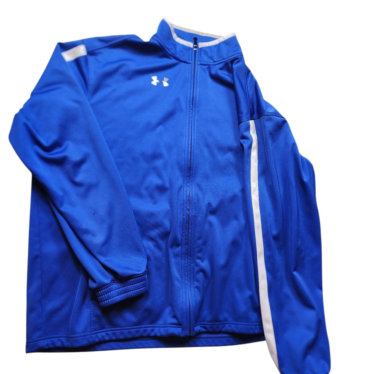 Under Armour ColdGear Zip Jacket XL Track WarmUp Athletic Running Gym Activewear