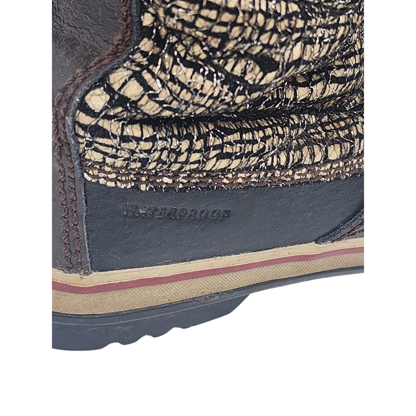 Sorel Tofino Boots Womens 9 Faux Fur Waterproof Winter Snow NL2388-231 Gorpcore