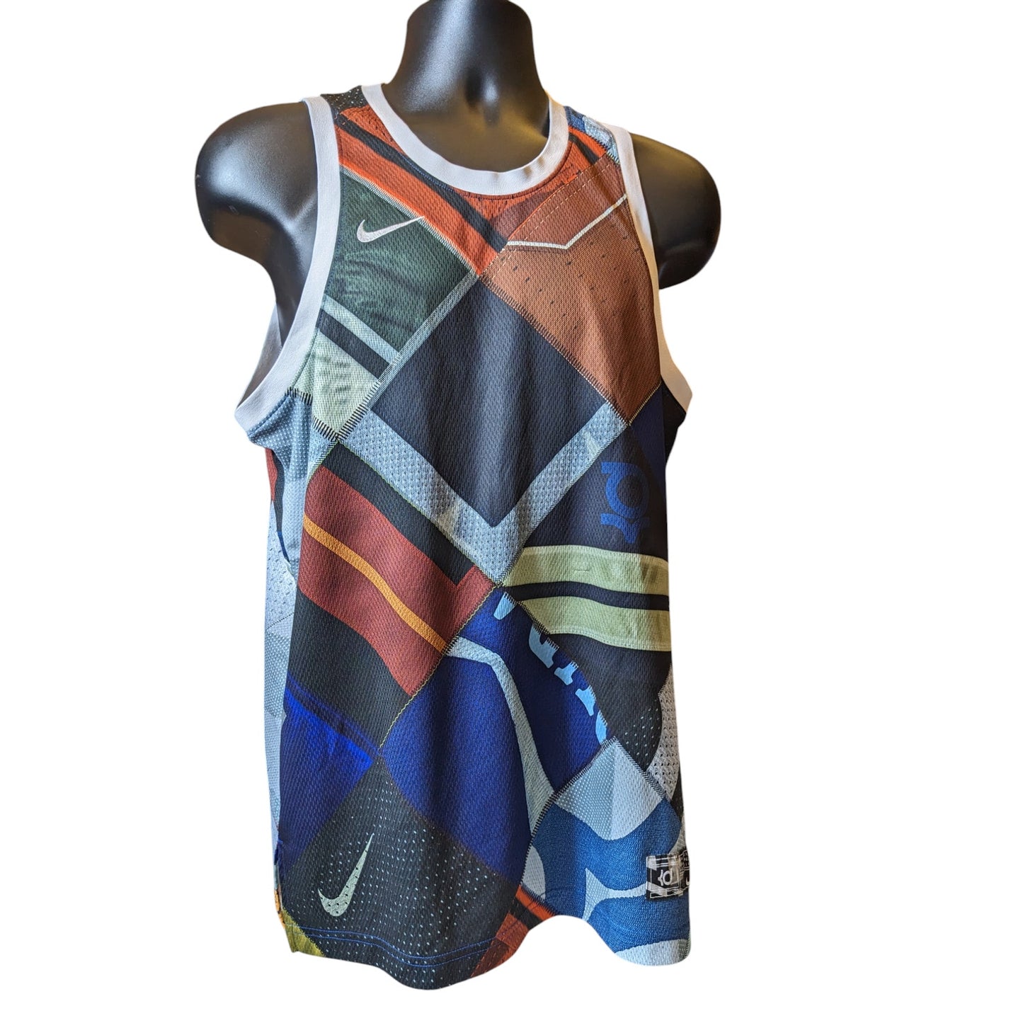 Nike Dri Fit Shirt KD Mens Medium Kevin Durant Basketball Tank Top Jersey Gym