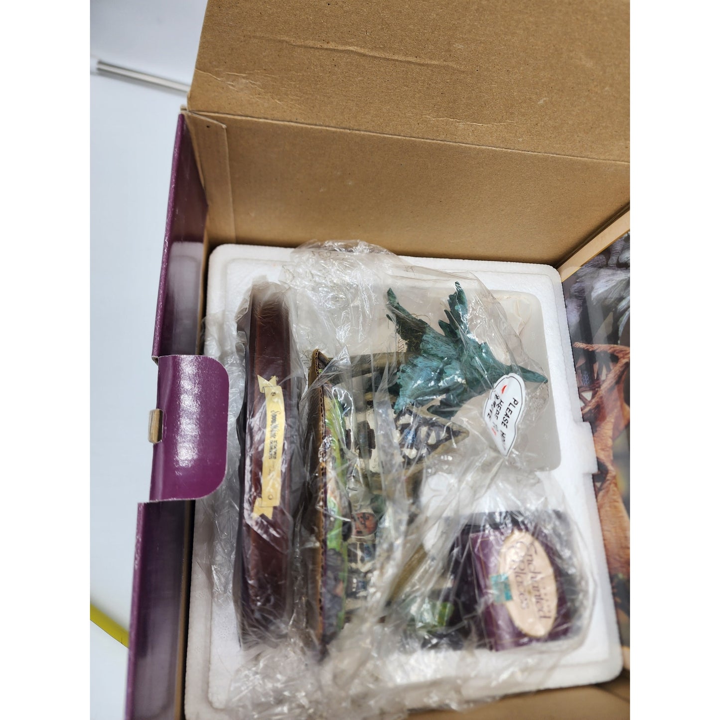 WDCC Disney Enchanted Place Seven Dwarf Cottage Snow White Dopey Vintage Box COA