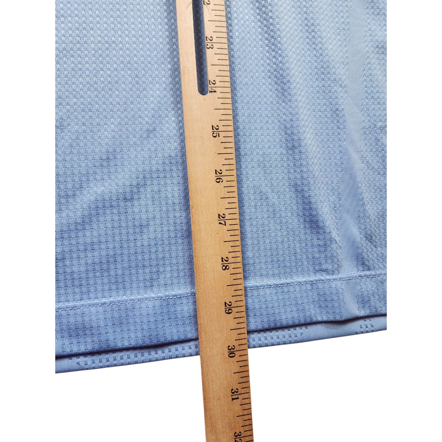 Nike Golf Dri-Fit Tour Polo Shirt Mens Large Light Blue Athletic Lightweight