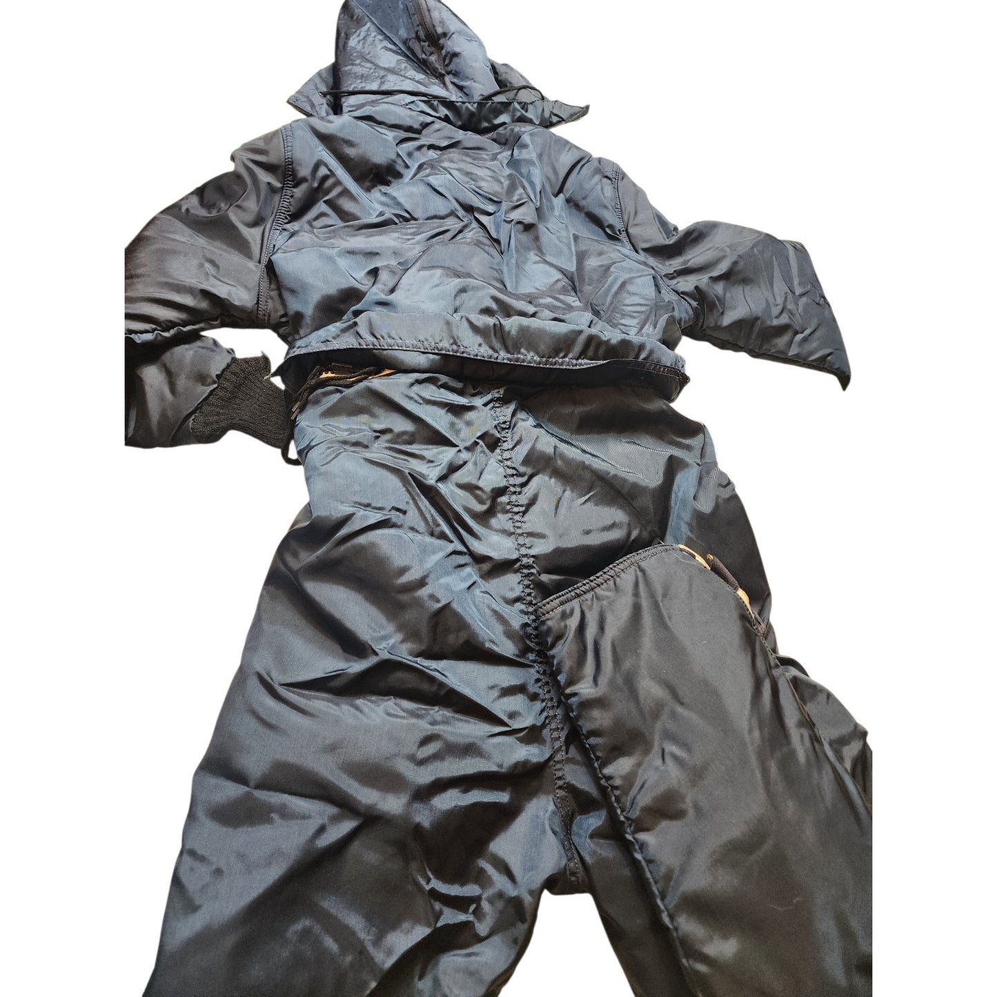 RefrigiWear Snowsuit Medium Vintage Insulated Cold Weather Hooded Winter Arctic