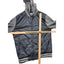 American Rag Varsity Bomber Jacket Hoodie Mens Medium Full Zip Casual Streetwear
