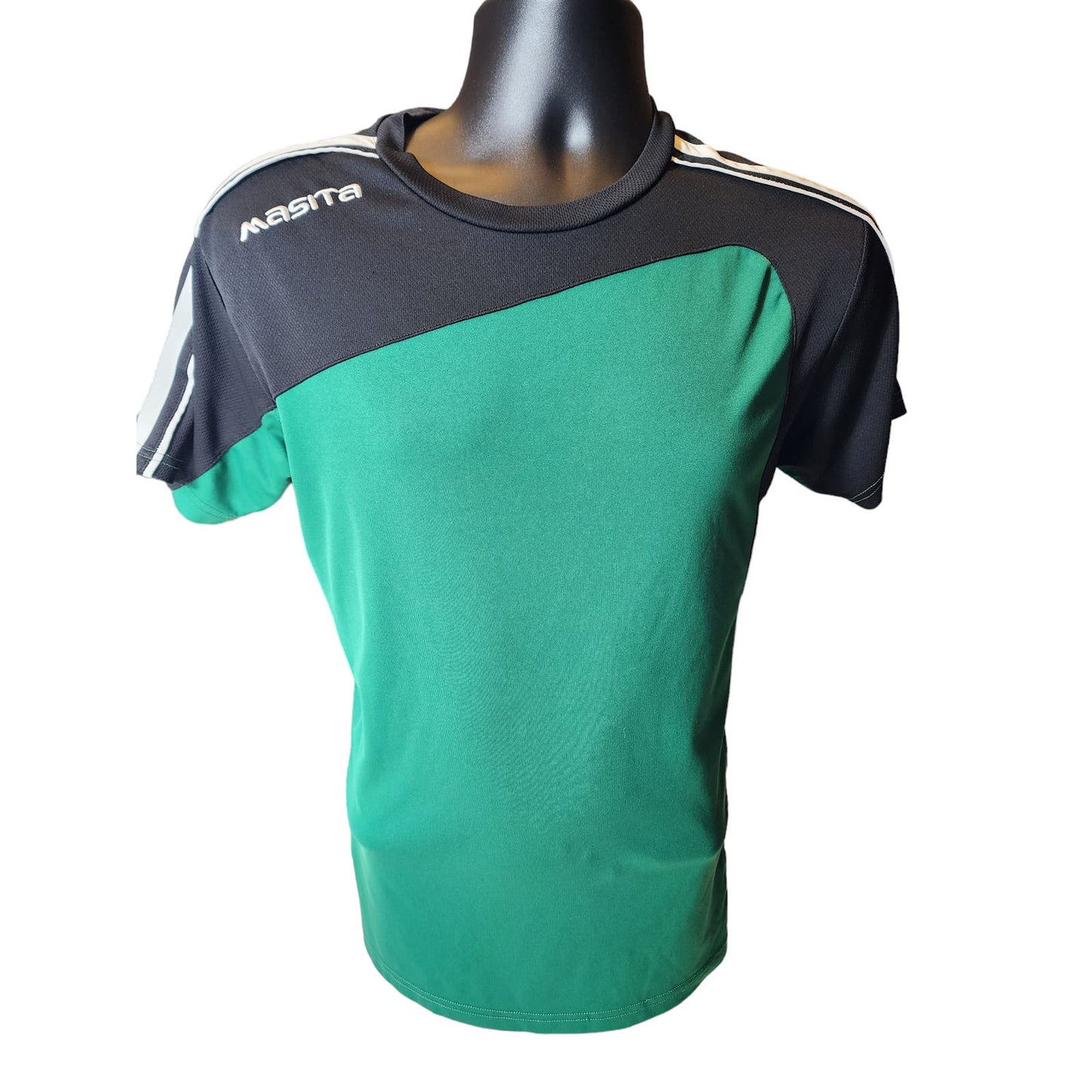 Masita Activewear Shirt Mens Medium Soccer Short Sleeve Breathable Lightweight