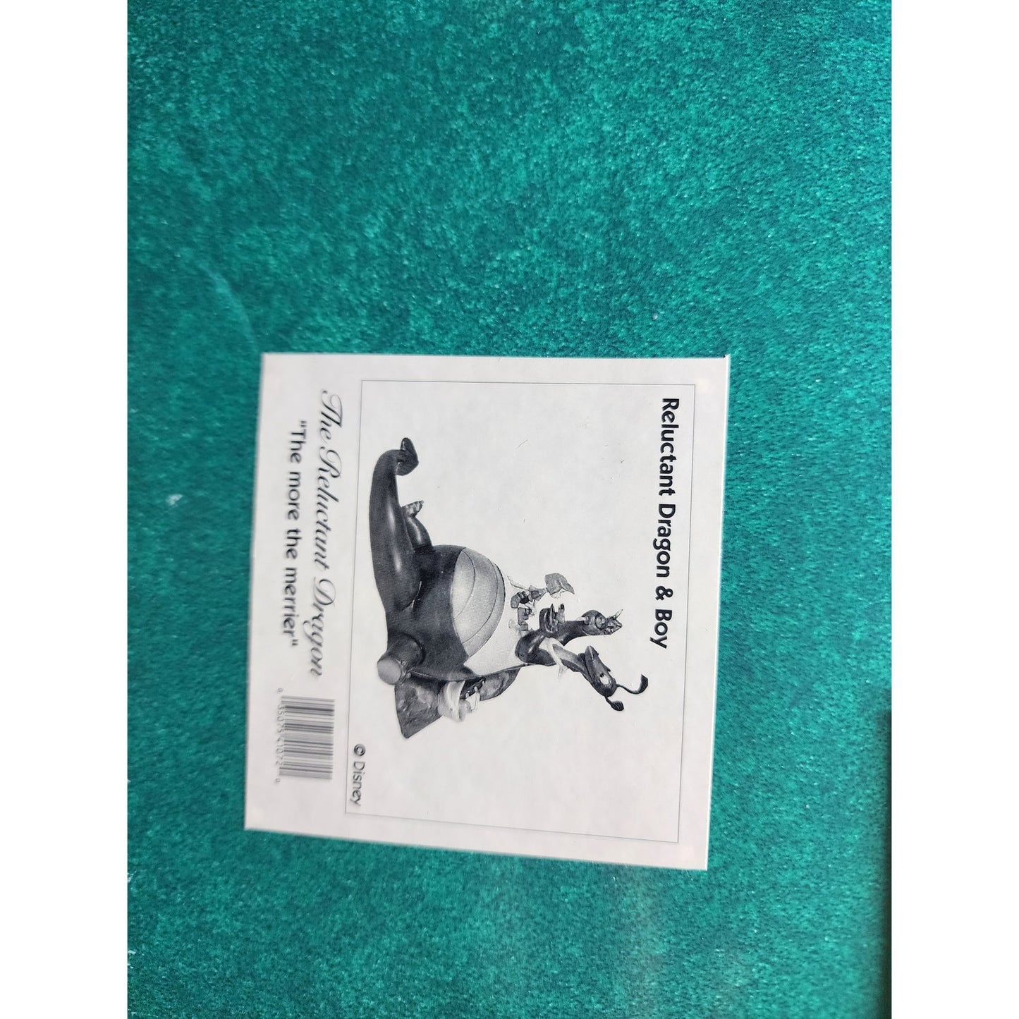 WDCC Reluctant Dragon Boy Tea More The Merrier LE Vintage Disney Retired COA Box