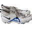 Nike Alpha Shoes Fastflex Cleats Mens 12 White Blue CV0582-101 Turf Football