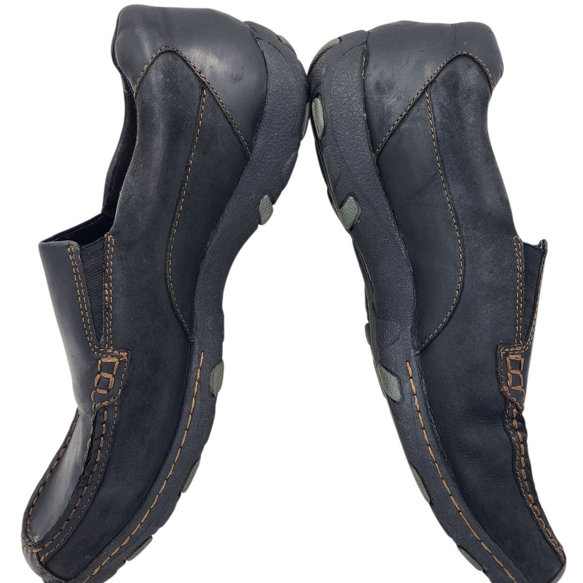 Born Concept Loafers Mens 12 Leather Slip On Shoes Comfort Casual Shoes Moc Toe