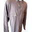 Rustic Ridge Mens Size 2XL Brown Cotton Half Zip Pullover Shirt Button Pockets