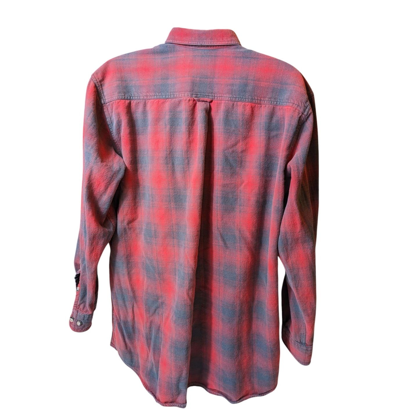 Field N Forest Shirt Men 2XLT Tall Plaid Flannel Cotton Long Sleeve Vintage