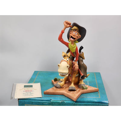 WDCC Pecos Bill Widowmaker Melody Time American Folk Heroes Disney Box COA