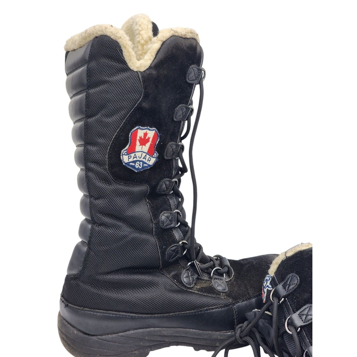 Pajar Boots Womens 7 Winter Hiking Waterproof Snow Cold Weather Canada Gorpcore