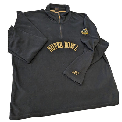 Vintage Reebok NFL Super Bowl XXXVII 37 Fleece Pullover Sweatshirt 2XL Gridiron