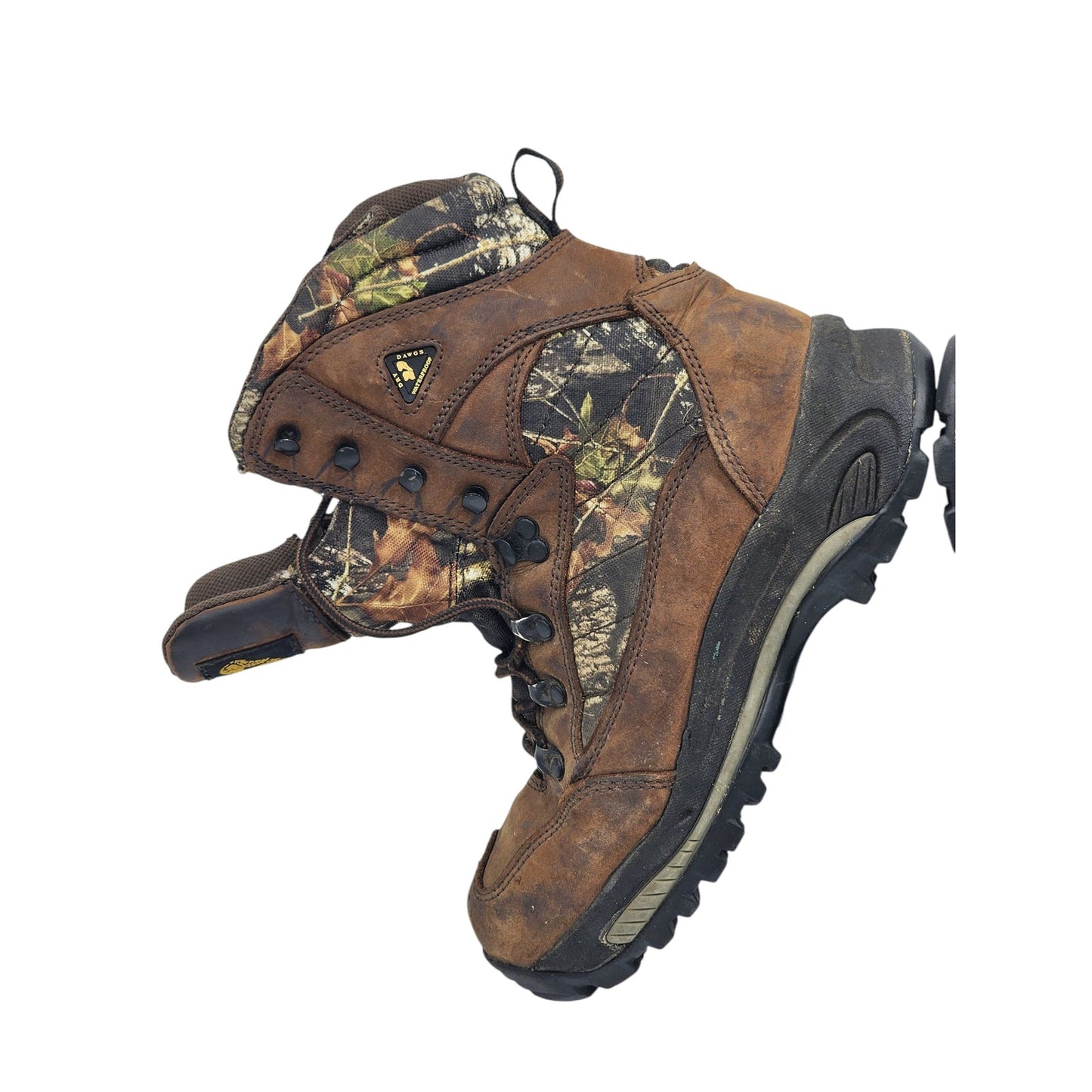 Golden Retriever Boots Men 9M 400G Hiking Hunting Waterproof Camo Oil Slip 4668