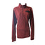 Harley Davidson Sweatshirt Men XL Fitted Women XL Zip Pullover Burgundy Maroon