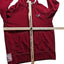 American Eagle Outfitter Men Medium Women Large Red Zip Hoodie Sweatshirt Fleece
