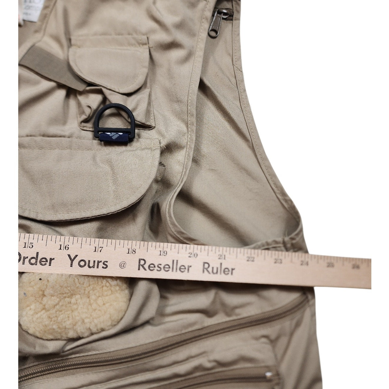 Vintage Columbia Sportswear Fishing Vest Mens XXL Pockets Utility Outdoor Safari