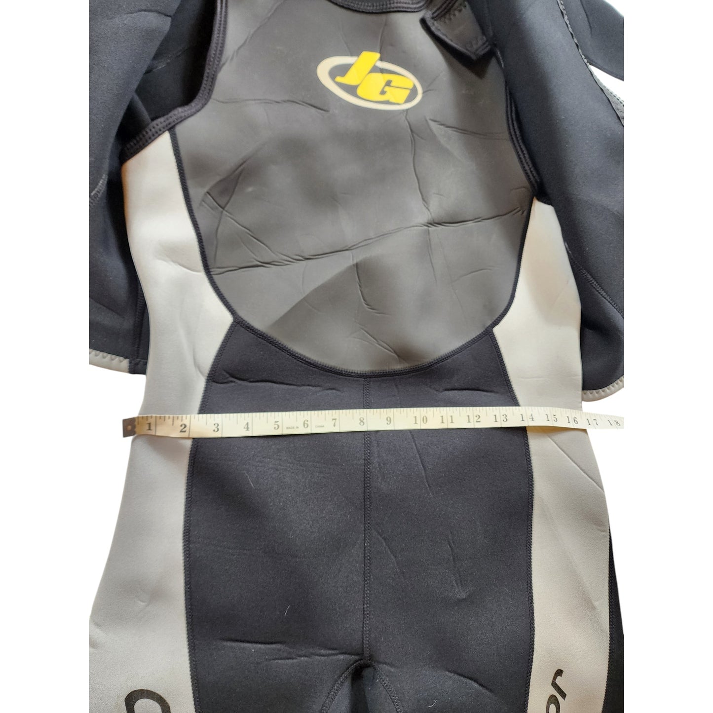 Jet Gladiator 2 Piece Wetsuit Set XL Neoprene Jacket Wetsuit Black Water Sports