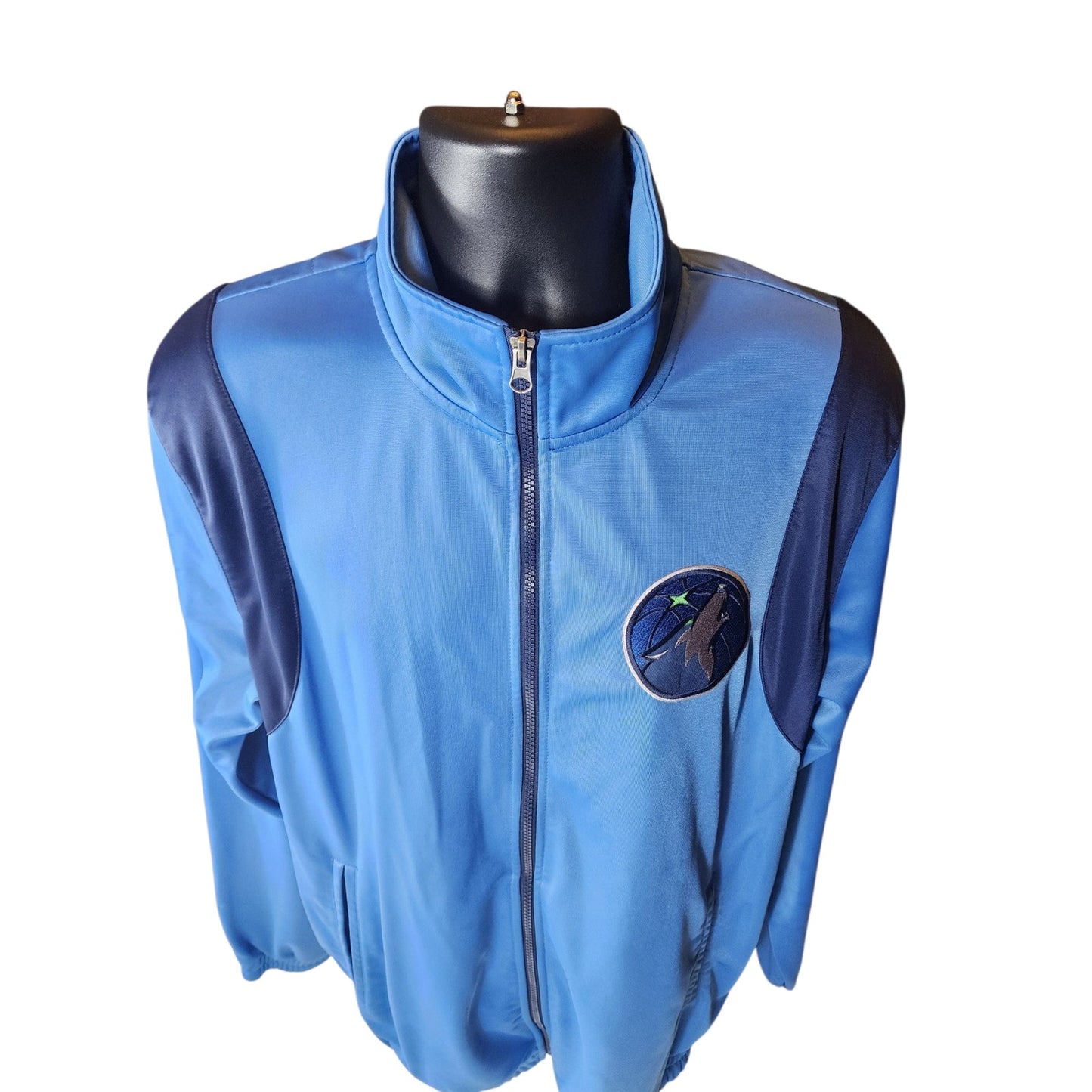 NBA Minnesota Timberwolves G-III Sports by Carl Banks Large Zip Track Jacket