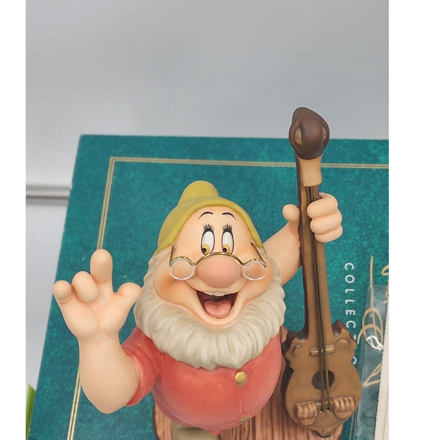 WDCC Doc Snow White Seven Dwarfs Cheerful Leader Disney Vintage Retired Box COA