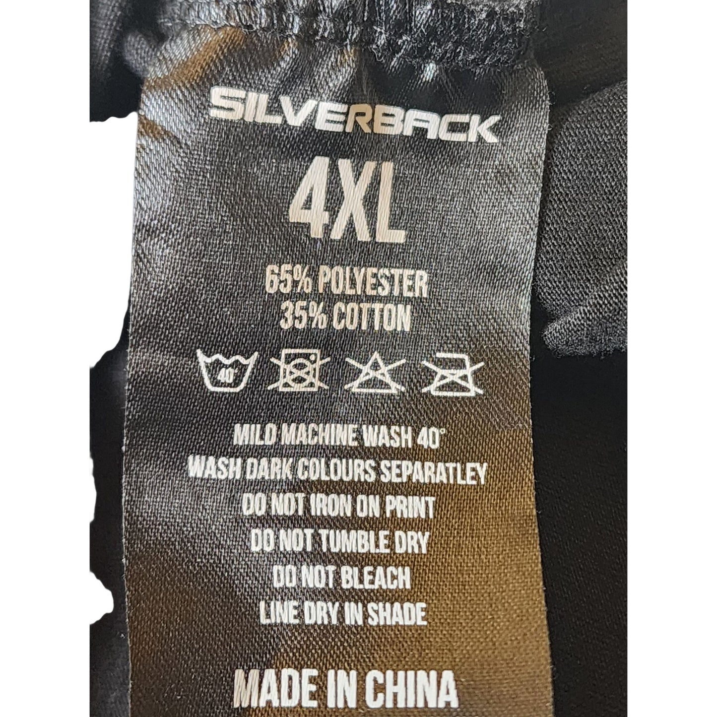 Silverback Gorilla Graphic T Shirt 4XL Never Back Down Walk Strong Gym Fitness