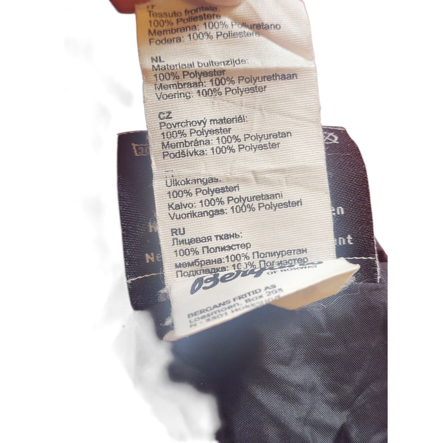 Bergans Norway Ski Jacket XL Tech Trolltind JKT 1130 RECCO Waterproof Gorpcore