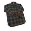 Vintage LL Bean Shirt Mens Medium Tall Chamois Plaid Pockets Traditional Fit