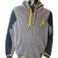 Nike Jordan Hoodie Mens Large Fleece Jacket Button Sweatshirt Jumpman Streetwear