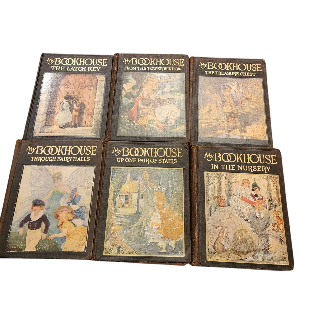 My Bookhouse 6 Vol Olive Beaupre Miller Antique Childrens Set Illustrated 1920s